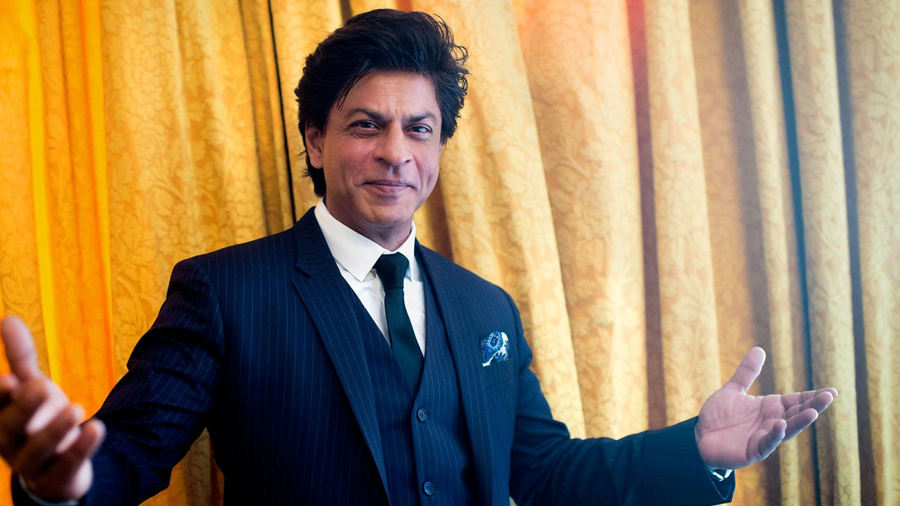 Shah Rukh went to sleep at 5 in the morning, what time did he get up?