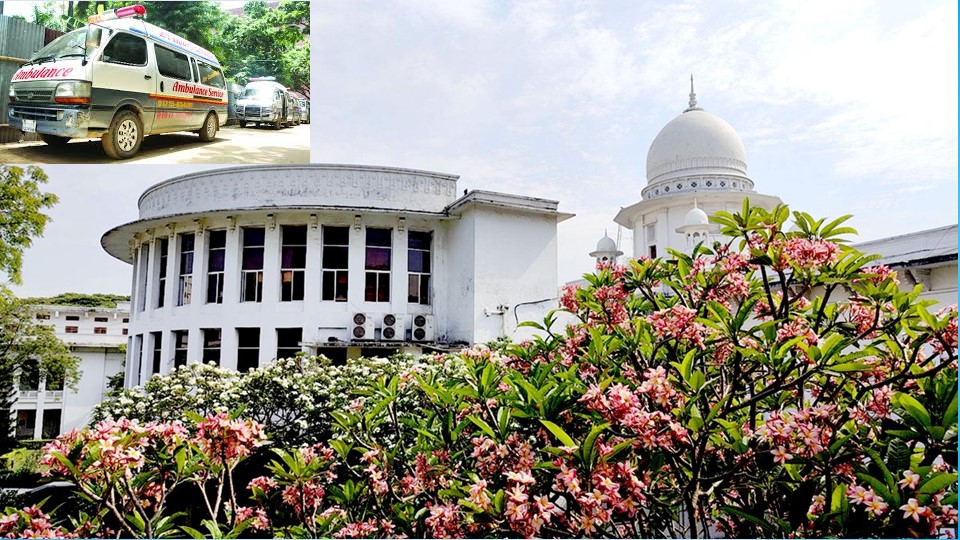 The High Court has ordered not to charge any kind of toll from the ambulance