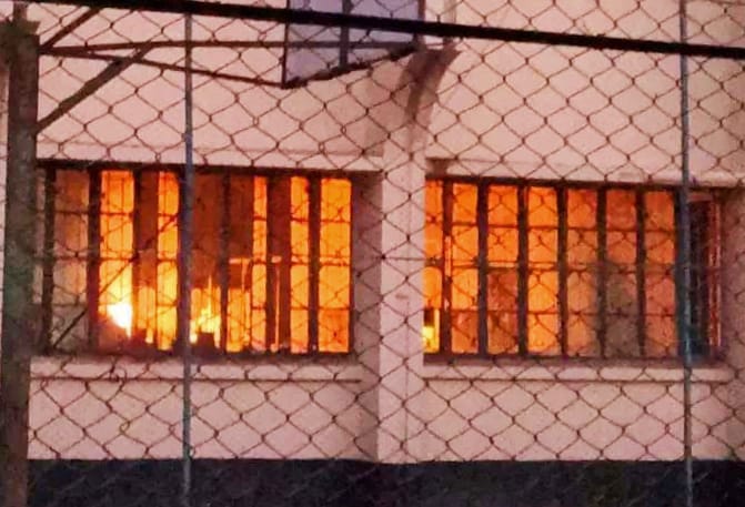 Accident at Khaleda Zia Hall in the early hours of EB