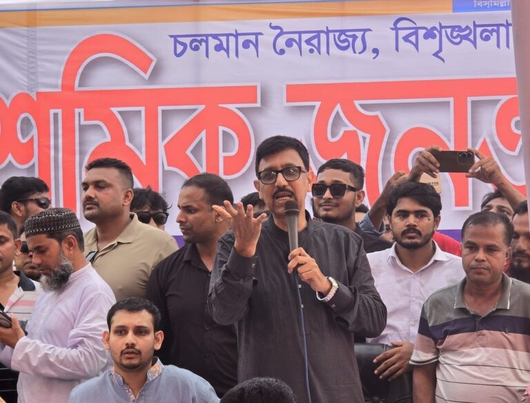 বিএনপির নেতাকর্মীদের এলাকার নিরাপত্তার দায়িত্ব নিতে হবে : সালাউদ্দিন বাবু