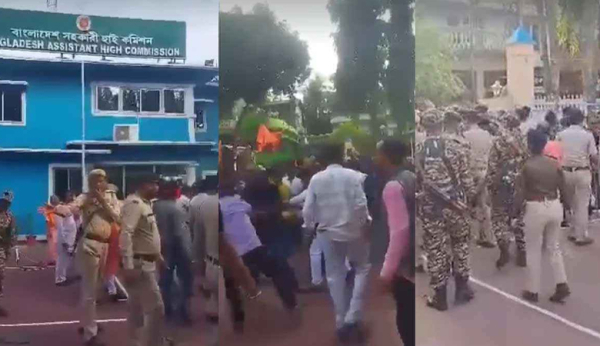 সহকারী হাইকমিশনে হামলার ঘটনায় ৩ পুলিশ বরখাস্ত, আটক ৭