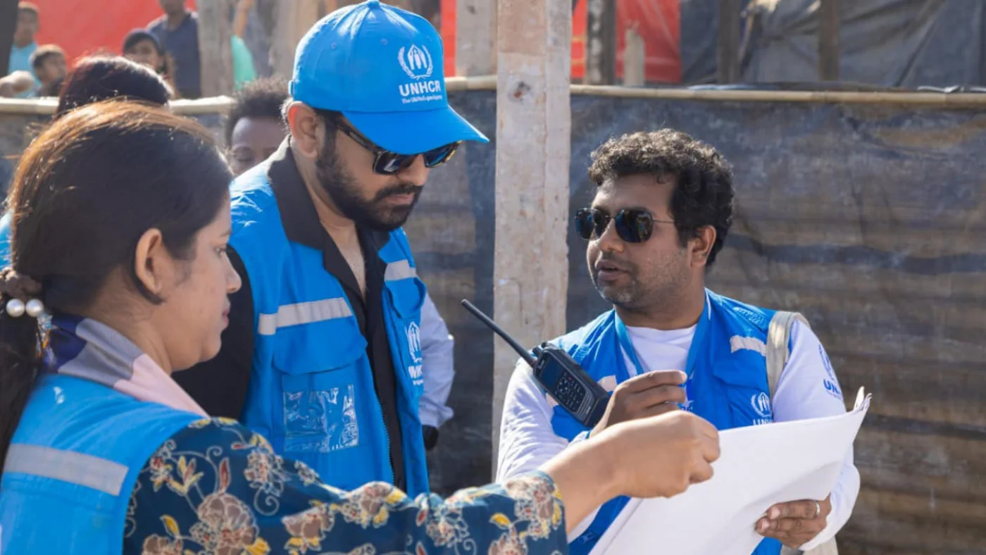 Why did Tahsan return from honeymoon to Rohingya refugee camp?