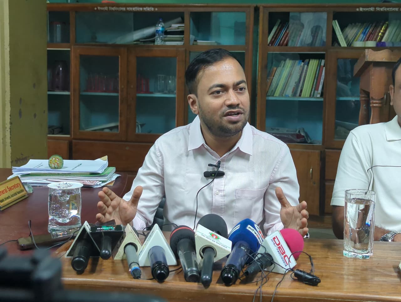 Central Vice President Zahir Raihan explains the reason for Chhatra Dal's dismal defeat