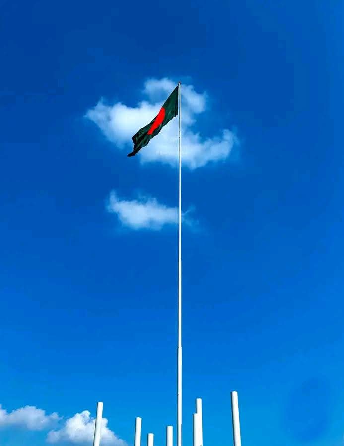 Inauguration of 117-foot flagstand at Banglabandha border