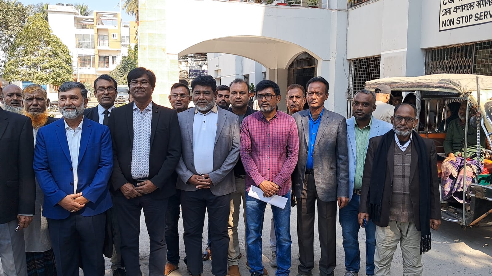 BNP candidate for Narail-1 constituency Biswas Jahangir Alam collected nomination papers today