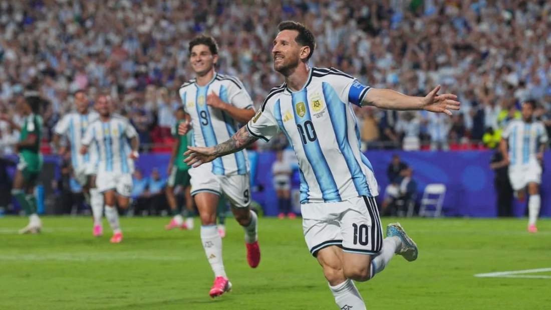 Messi storms with hat-trick, Argentina starts World Cup mission with victory