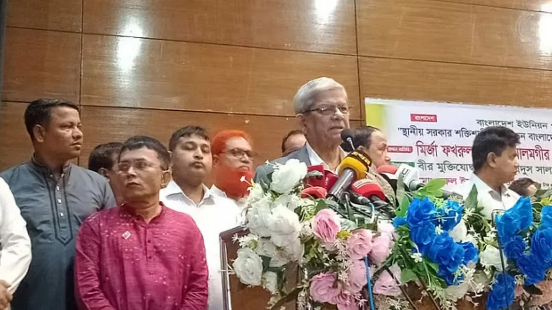 আগামী বছরের শুরুতেই স্থানীয় সরকার নির্বাচন: মির্জা ফখরুল