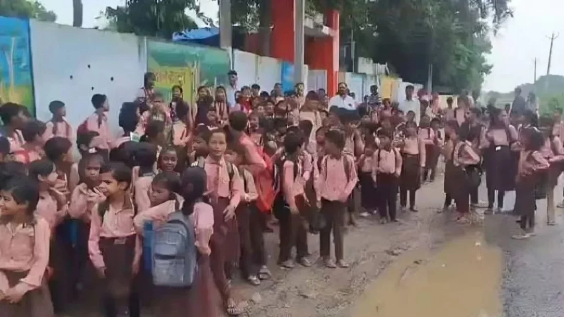 Generation Alpha students take to the streets in India with demands