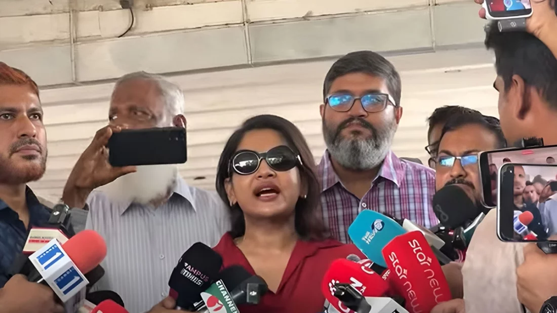 Upon returning to the country, Badhon sends a message to the Awami League urging them not to engage in the politics of shame.